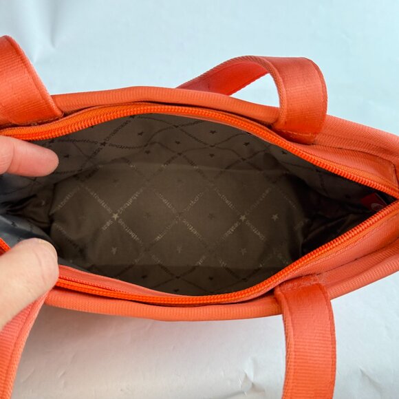 Harveys Peach Original Seatbelt Bag Medium Size with Zipper Closure - Picture 10 of 11